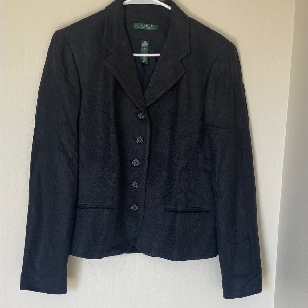 Ralph Lauren Women's Black Blazer